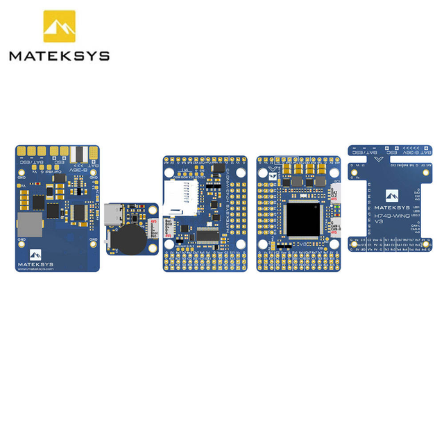 Mateksys Matek H743-WING V3 Flight Controller for Fixed Wing RC Airplane ArduPilot INAV FPV Drone Parts