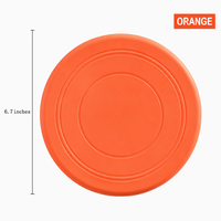 Jouets pour animaux de compagnie en silicone personnalisés, disque volant souple et durable, disque flottant pour enfants, jeu interactif de sport en plein air