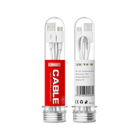 30 pièces cinq câbles de données différents compteur boîte d'affichage micro type c pour iphone à type c ensemble de câbles usb