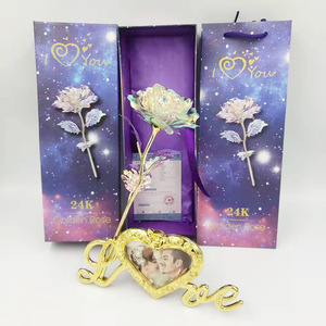 Lámina de Oro Comestible Lead Galaxy 24K, Calidad Alimentaria, Arcoíris, <span class=keywords><strong>Rosa</strong></span>, Navidad, Caja Acrílica, 5 Colores Disponibles, Decoración para Mesa de Boda - Product Image 2