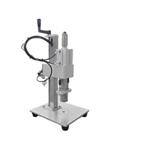 Machine de scellage semi-automatique en acier inoxydable pour bouteilles de poudre de collagène industrielle en gros