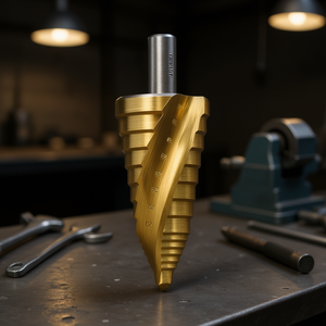 Foret étagé 14-20 mm revêtu de titane pour le perçage des métaux - Product Image 3