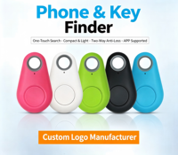 Traceur Bluetooth anti-perte bidirectionnel, localisateur de clés intelligent sans fil avec télécommande pour clés, animaux de compagnie, portefeuille