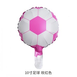 Vente entière 10 pouces <span class=keywords><strong>noir</strong></span> rouge <span class=keywords><strong>bleu</strong></span> ballon de football mini ballon de football pour la décoration de fête de réunion sportive - Product Image 4
