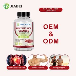Kapsul Beras Merah Khusus untuk Dewasa Pabrik OEM/ODM Suplemen Herbal untuk Kesehatan Kardiovaskular - Product Image 6
