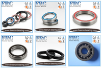 SMR276442 (45/45) Bantalan Headset Sepeda Baja Tahan Karat Berkualitas Tinggi 14.2x25x6.5mm