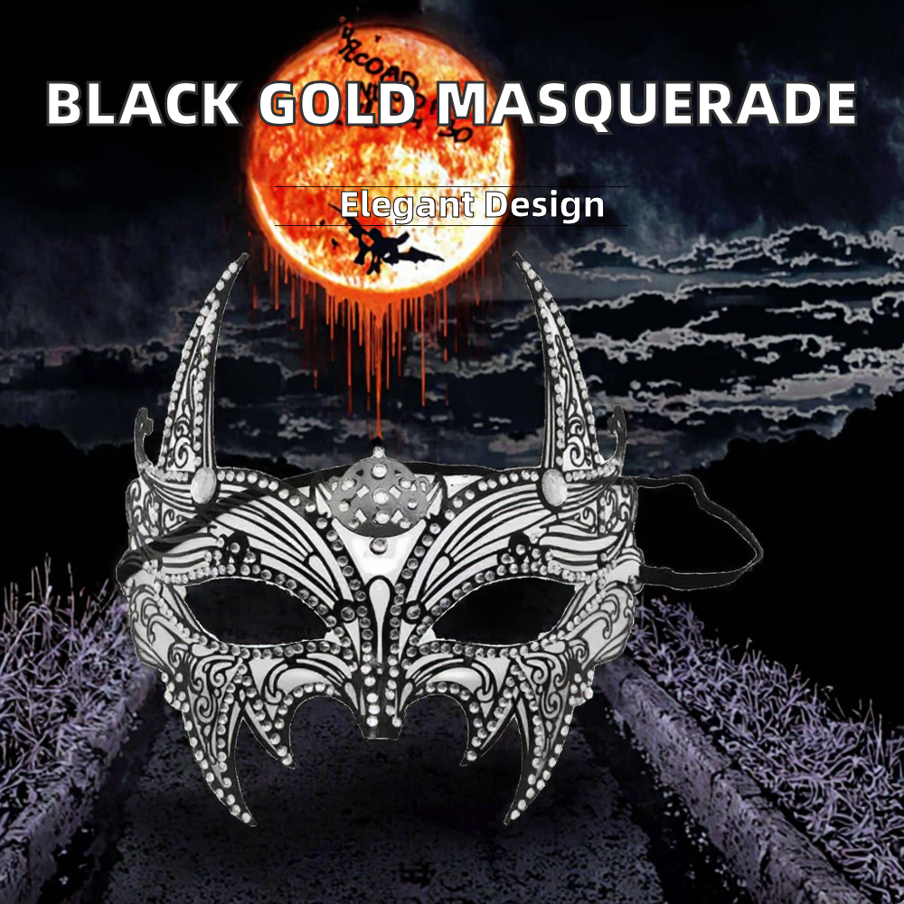 Orange Women's Black Gold Metal Half Face Masquerade Couples' Halloween  Costume Adult Party Venetian Dress Bondage Gear Reusable| Alibaba.com