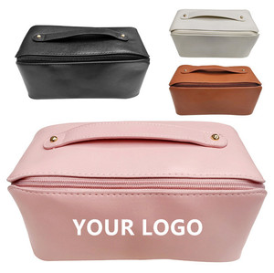 Cosmetic Toiletries Make up Bags Makeup Bag <b>Travel</b> Pouch Case Containers With Zipper Handle Straps Promotion <b>Gifts</b> - Product Image 1