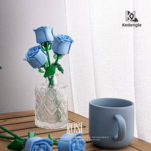 บล็อกตัวต่อ, กุหลาบ<span class=keywords><strong>น</strong></span>ิรันด<span class=keywords><strong>ร์</strong></span>, เครื่องประดับ, ชุดประกอบพลาสติก, บล็อกตัวต่อ, ของเล่<span class=keywords><strong>น</strong></span>, ของขวัญวันหยุด, ของเล่<span class=keywords><strong>น</strong></span>ตกแต่ง - Product Image 3