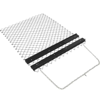 Rastrillo de Cadena TENCO de 5x4 Pies, de Acero, Resistente a la Abrasión, para Nivelación de Campos, Accesorio para ATV/UTV/Tractor, Equipo Agrícola, 1 Año de Garantía