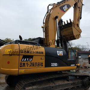 รถขุดตีนตะขาบ Caterpillar 329D มือสอง น้ำหนัก 29 ตัน พร้อมหัวต่อไฮดรอลิกแบบเร็วและบุ้งกี๋สำหรับงานดิน - Product Image 6