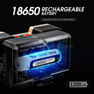 Lampu Kepala USB Isi Ulang Portabel 5 LED dengan Baterai Terpasang Senter Lampu Kerja Portabel untuk Memancing dan Berkemah - Product Image 2