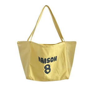 <b>Canvas</b> Cotton Tote Bag Large Capacity Zipper Closure Water Resistant Grocery <b>Shopper</b> Bulk - Product Image 1