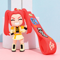 Porte-clés pendentif personnalisé en silicone K- Witch Hunt, style dessin animé et anime, accessoires de sac très esthétiques, cadeau de festival, figurine anti-stress