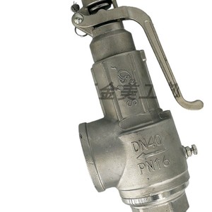 Válvula de Seguridad de Acero Inoxidable A28W-16P de 40 mm y 1.10 Mpa, Válvula de Alivio de Presión de Elevación Completa para Vapor y Aire - Product Image 3