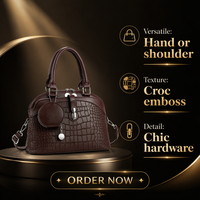 Sac à main en PU blanc à motif crocodile, sac à bandoulière, sac à main pour femme