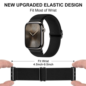 Renkli nefes scrunwatch sapanlar ayarlanabilir elastik naylon izle Ultra <span class=keywords><strong>2</strong></span> bant kanca döngü kapatma için 49mm/42mm/46mm - Product Image 2