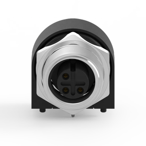 IP67 Waterproof M12 A-Coded 3Pin Front Lock Male Female Industrial Connector - Product Image 6