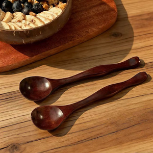 Wooden Spoon Solid Wood <b>Honey</b> Spoon Eco Friendly For Tea Coffee Stirring Party Use - Product Image 1