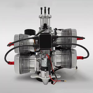 Motor de Avión Refrigerado por Aire de Alta Potencia DLE400 al por Mayor, Función de Generación de Energía de Arranque, Salida de 400W DC14V, Material Metálico - Product Image 6