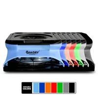 ONEDRY 1000CFM Souffleur d'air axial radial double empilable Airmax, Sécheur de tapis commercial à profil bas pour un séchage rapide