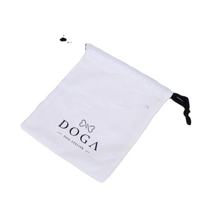 Bolsa de Lona Gruesa con Cordón para Perfumes y Aceites Esenciales, Bolsa Pequeña de Algodón Beige para Regalos y Joyería - Product Image 1