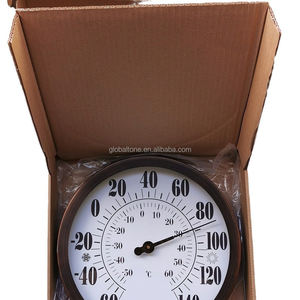 Termo-Higrômetro Doméstico Interno USB Modelo Redondo de Plástico T9300BR - Product Image 5