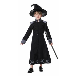 Costume de sorcier Yi Xiaoyi, ensemble parent-enfant, robe magique pour Halloween, unisexe, pour adultes et enfants, tenue de jeu de rôle - Product Image 4
