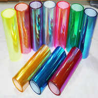 Film vinyle carbone pour phares de voiture, film de protection couleur, échantillon de film vinyle pour vitres de voiture