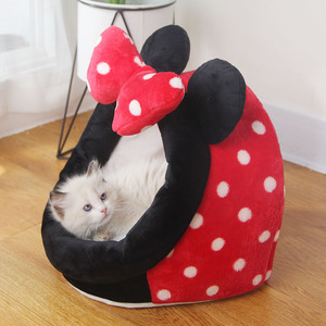 Custom Cozy Hut <b>Igloo</b> Enclosed Pet Tent Cave House Indoor Covered Cat <b>Bed</b> for Small <b>Dogs</b> Puppy Kitten - Product Image 5