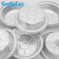 Conteneur en aluminium avec couvercle, résistant au four et au congélateur, prix usine, pour cuisson, préparation de repas et traiteur