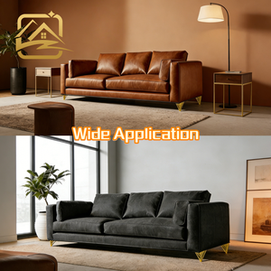 <b>sofa</b> leg factory Multiple heights golden wire leg metal <b>sofa</b> legs iron furniture legs durable for <b>sofa</b> bed and cabinet - Product Image 4