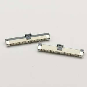 מחבר כבל FPC FFC MCX עם מגע תחתון, מרווח פינים 0.8 מ\\\"מ, 6/8/<span class=keywords><strong>9</strong></span>/10/12/14/18/20/30 פינים, ליישומי חשמל - Product Image 2