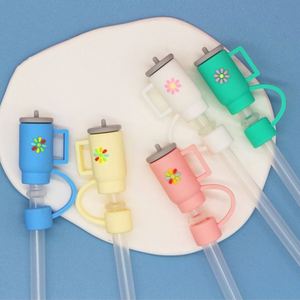 New Arrival 10mm Straw Dust Cap Universal Cup Accessories Silicone Straw Plug Cross-border Hot Item - Product Image 2
