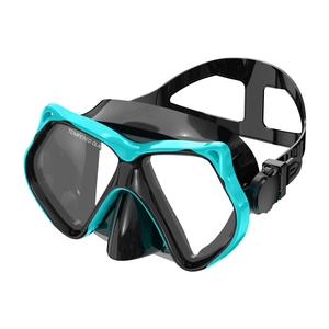 <span class=keywords><strong>Masque</strong></span> de plongée en apnée de haute qualité en silicone à double lentille avec verre trempé de 4,0 mm, <span class=keywords><strong>tuba</strong></span> haute définition pour unisexe - Product Image 5