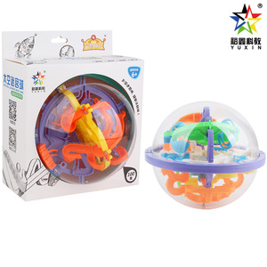 Laberinto espacial 3D de Yuxin Education con 100 bolas, juguete creativo para niños, desarrollo de la concentración - Product Image 5