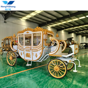Carruajes de Caballos Reales victorianos de 4 ruedas de gran oferta para turismo turístico disponibles para la venta - Product Image 6