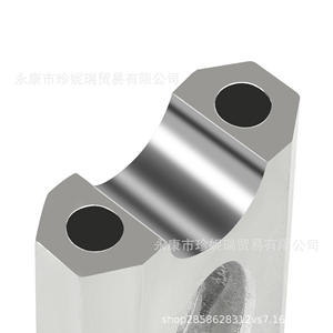 Zhen Nirui – pince de fixation de guidon en aluminium, 22.2mm, M8x120, pour réparation et amélioration des vélos d'enfants - Product Image 3
