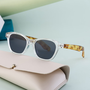 Lunettes de soleil rétro pour homme ZS-98153, monture carrée, protection UV400, pour les voyages en plein air, lunettes de soleil tendance - Product Image 3