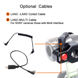 Controller di registrazione video in alluminio, utilizzando il protocollo Lanc con <span class=keywords><strong>1</strong></span>/4 thread per la registrazione video. Misura per <span class=keywords><strong>SONY</strong></span> A7S3/A73/A7M4 - Product Image 3