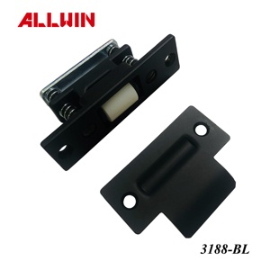 Stainless Steel Color Brass <b>Spring</b> Roller Latch Catch for <b>Door</b> - Product Image 2