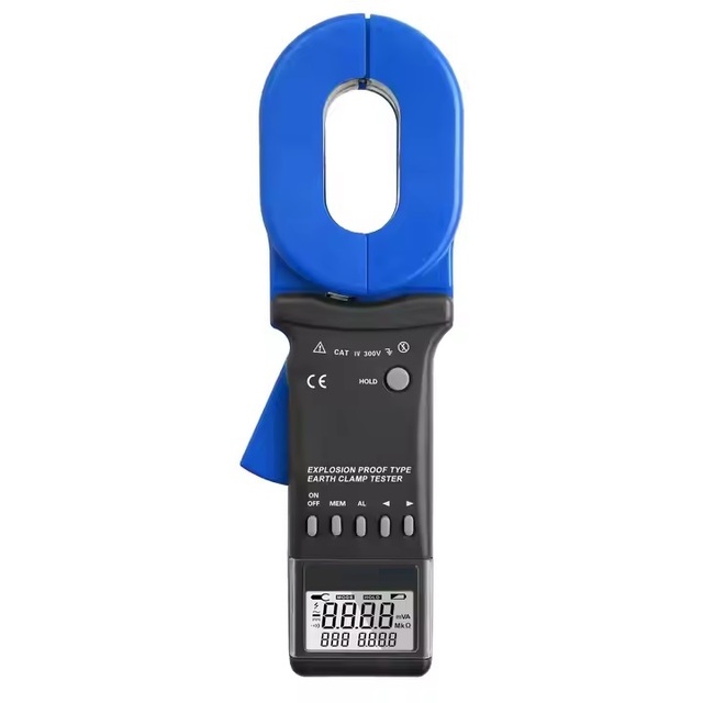 NCEL JSDZ2000B+ Explosion Proof Type Clamp Earth Resistance Tester Digital Clamp Explosion-Proof Type Ground Resistance Meter