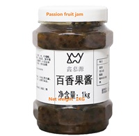 Xinmuyuan Passievruchtjam Fruitthee Bubble Tea Ingrediënten in vloeibare vorm verpakt in flessen voor cadeaus
