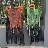 Décorations d'Halloween, grands accessoires fantômes, maison hantée, fournitures pour bars et boîtes de nuit, pendentifs jouets terrifiants
