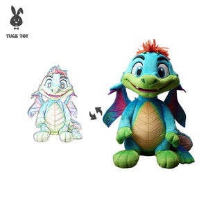 Tuge ตุ๊กตาปลาโลมาน่ารักของเล่นโยนเกมนินเท็นโดนุ่มนิ่มสุดๆพร้อมไส้คอตตอน PP - Product Image 3