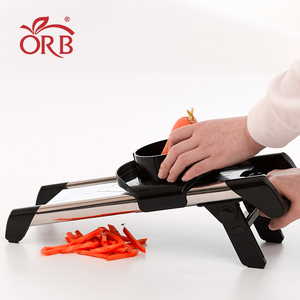 Coupe-légumes manuel multifonction pour la cuisine, coupe-juliennes en acier inoxydable, <span class=keywords><strong>mandoline</strong></span> de sécurité professionnelle LFGB - Product Image 6