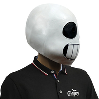Masque intégral Sans Undertale en latex, mignon, pour cosplay, jeu de rôle, fête costumée, Halloween, personnalisable