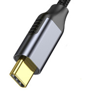 Câble USB C vers Mini DP 1,8 m, résolution 8K 60 Hz, adaptateur mâle Type C Mini pour ordinateur portable, autoradio, vidéo, DVD, haut-parleur, moniteur