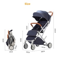 Kereta Dorong Bayi 3-in-1 Harga Pabrik Cina Lebih Murah dengan Keranjang Bawaan Rangka Baja Tahan Karat Roda 360 untuk Usia 6-36 Bulan