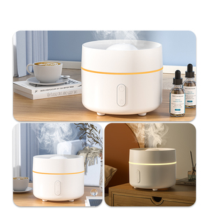 USB Powered siêu âm Tinh dầu khuếch tán với <span class=keywords><strong>LED</strong></span> ánh sáng ban đêm yên tĩnh mát sương tạo độ ẩm cho phòng ngủ nhà 1 năm bảo hành - Product Image 2